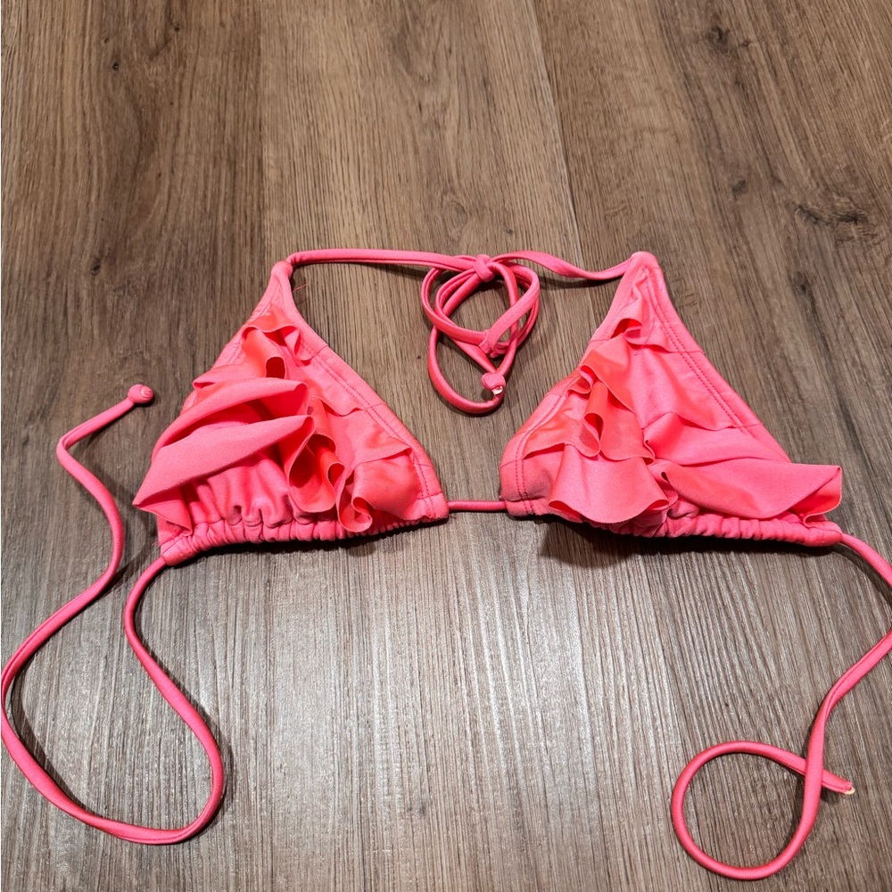 Ruffle bikini top